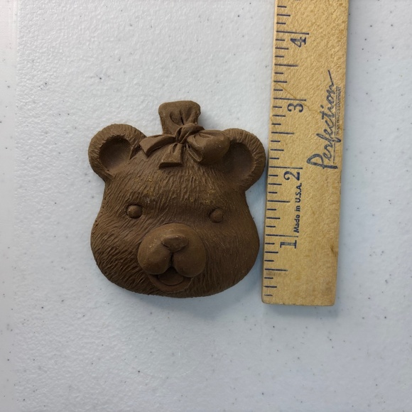 TNT Unfinished ABC Teddy Bear Figurine Set and Teddy Bear Ornament Four Pieces - Picture 16 of 16